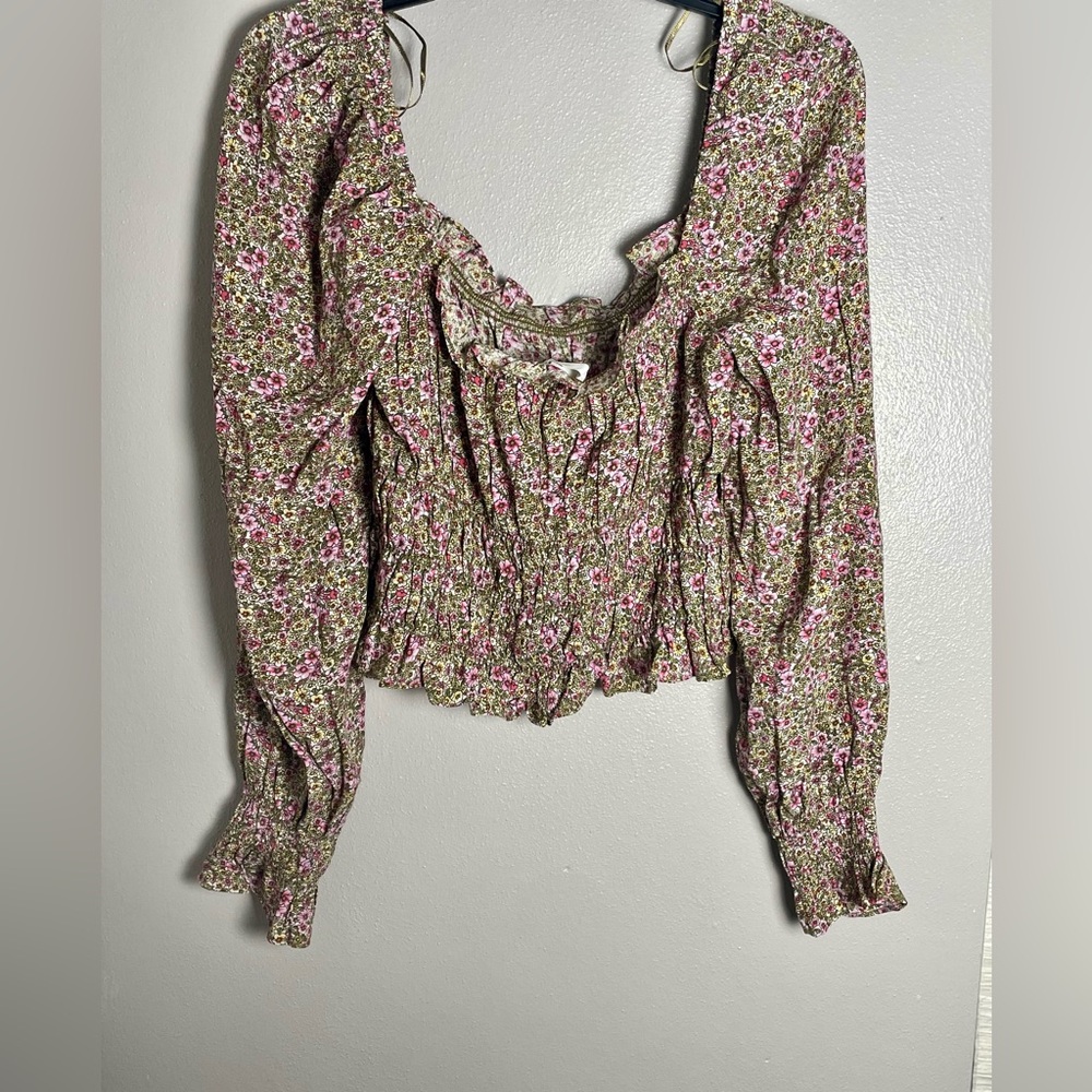 H&M Floral Crop Top - Picture 5 of 6
